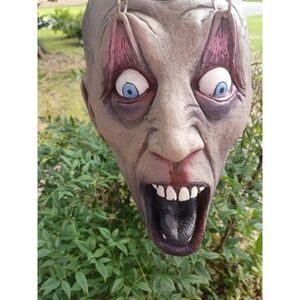 Vintage Severed Head Halloween Prop rubber Latex Professional 12 Inch‎ Amazing